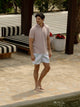 Maillot de bain à rayures vertes