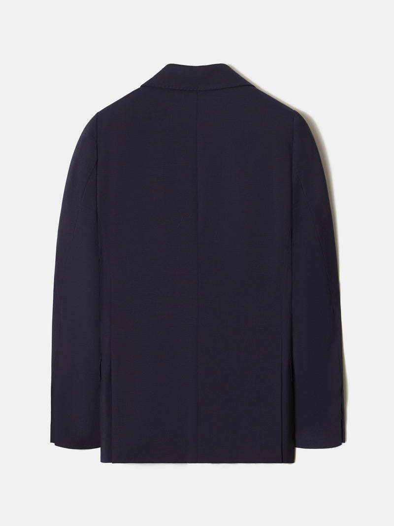 Americana traje natural stretch azul claro