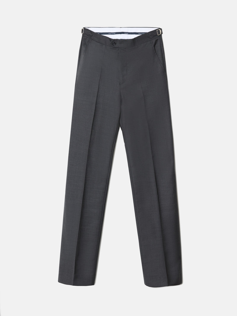Grey stretch chaque trousers
