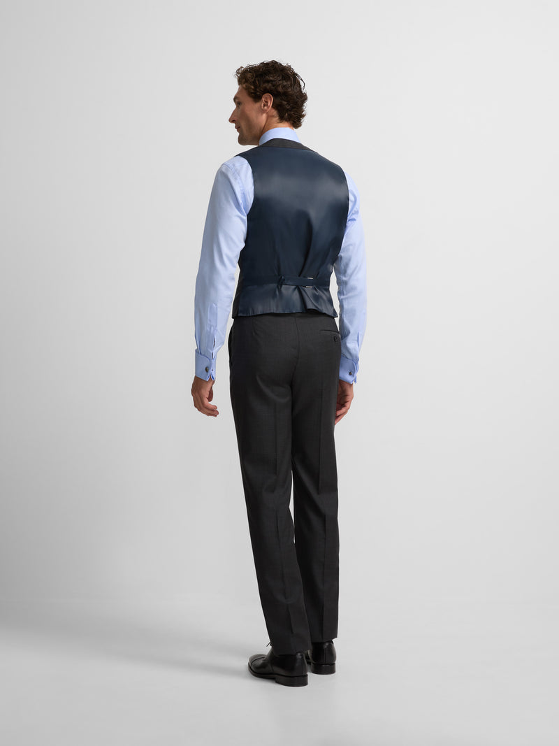 Grey stretch chaque trousers