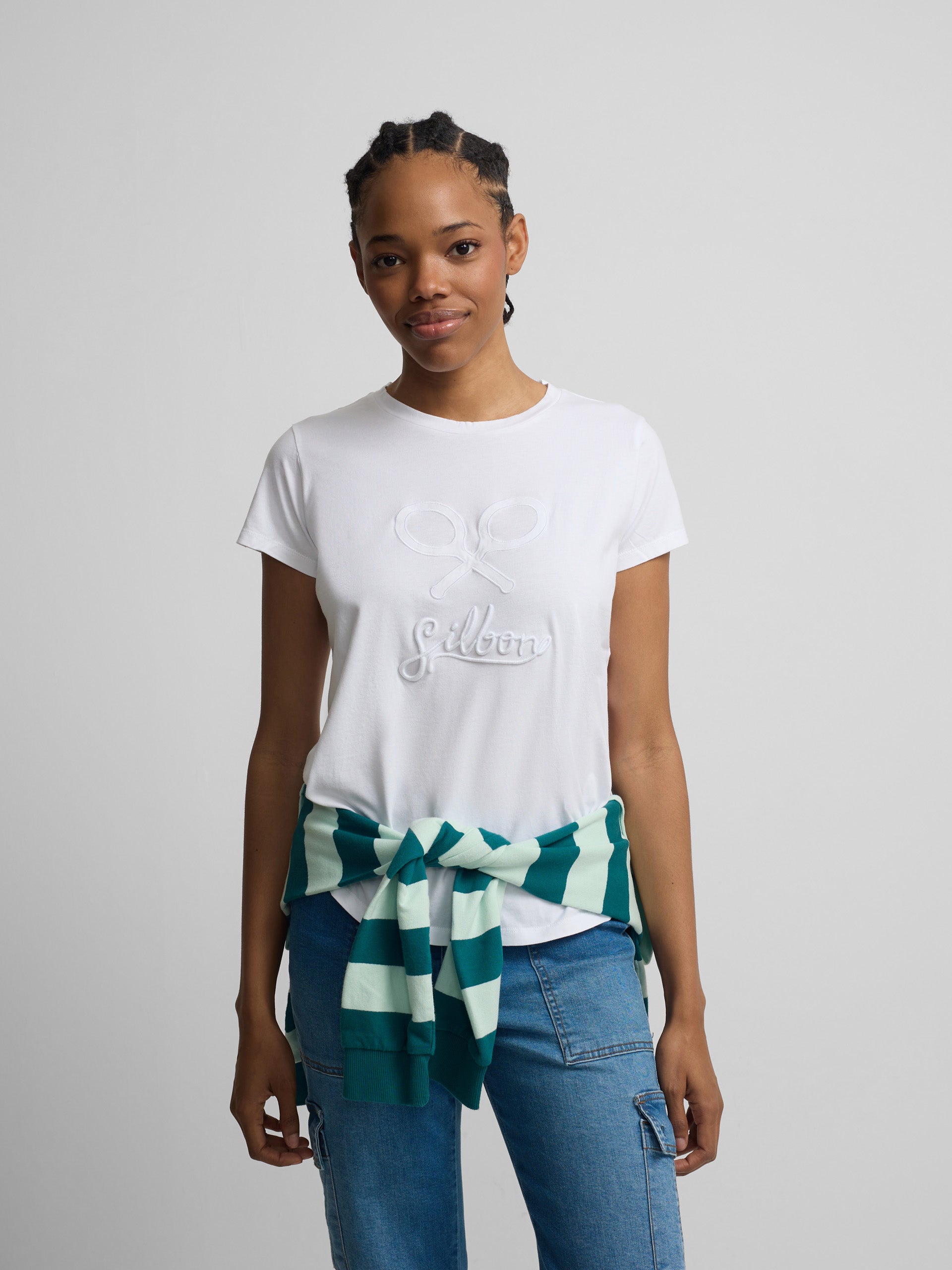 Camiseta woman clasica blanca