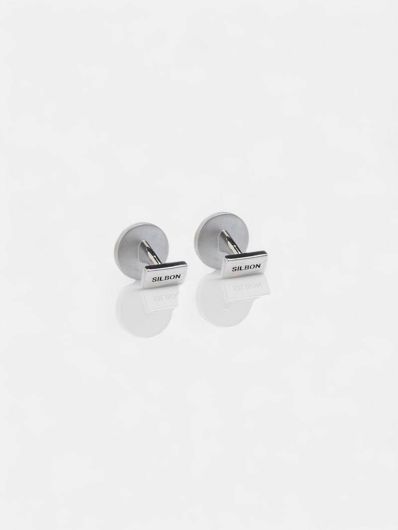 Bouton de manchette cercle tailoring marine