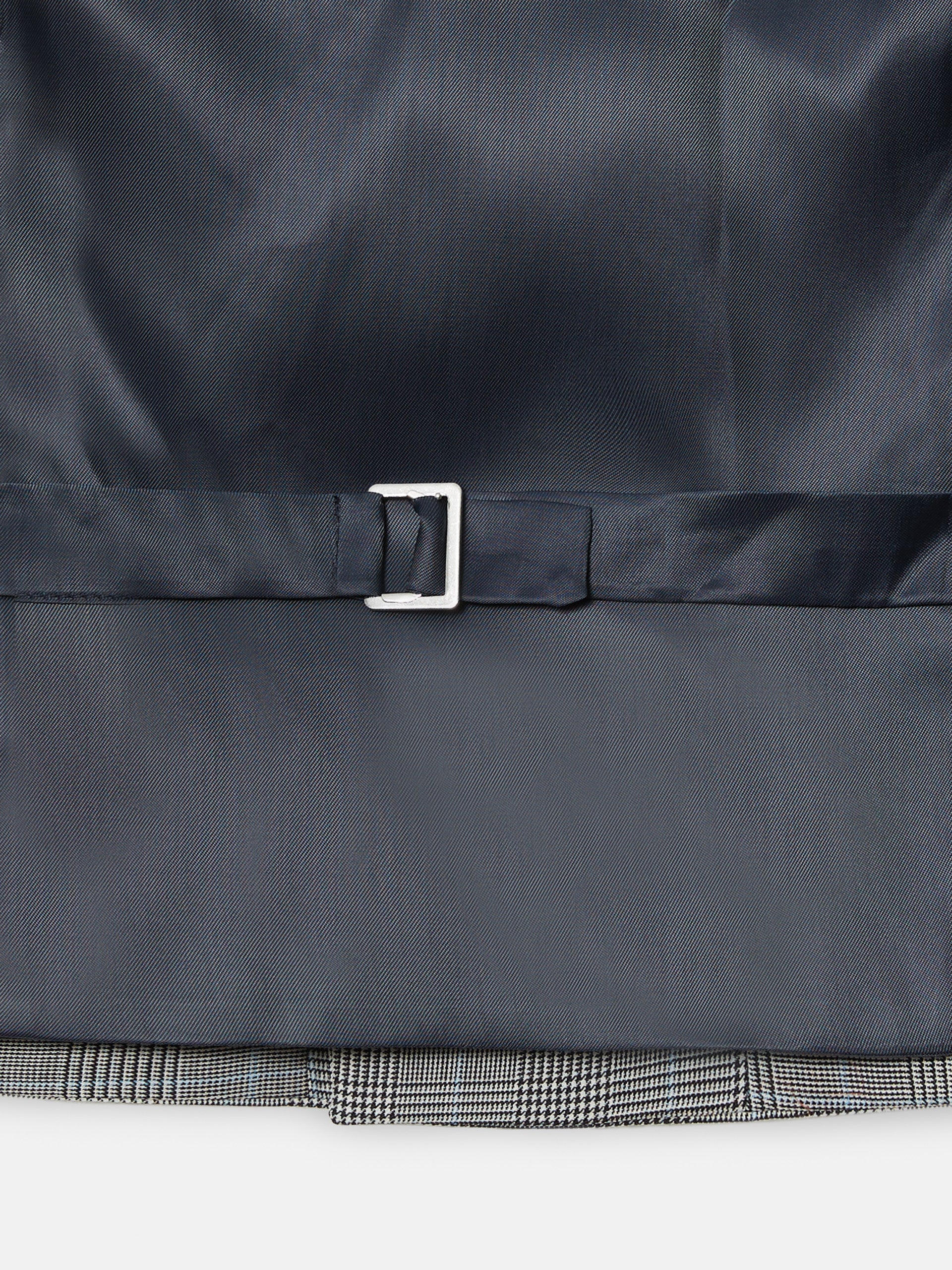 Chaleco chaque silbon principe de gales gris