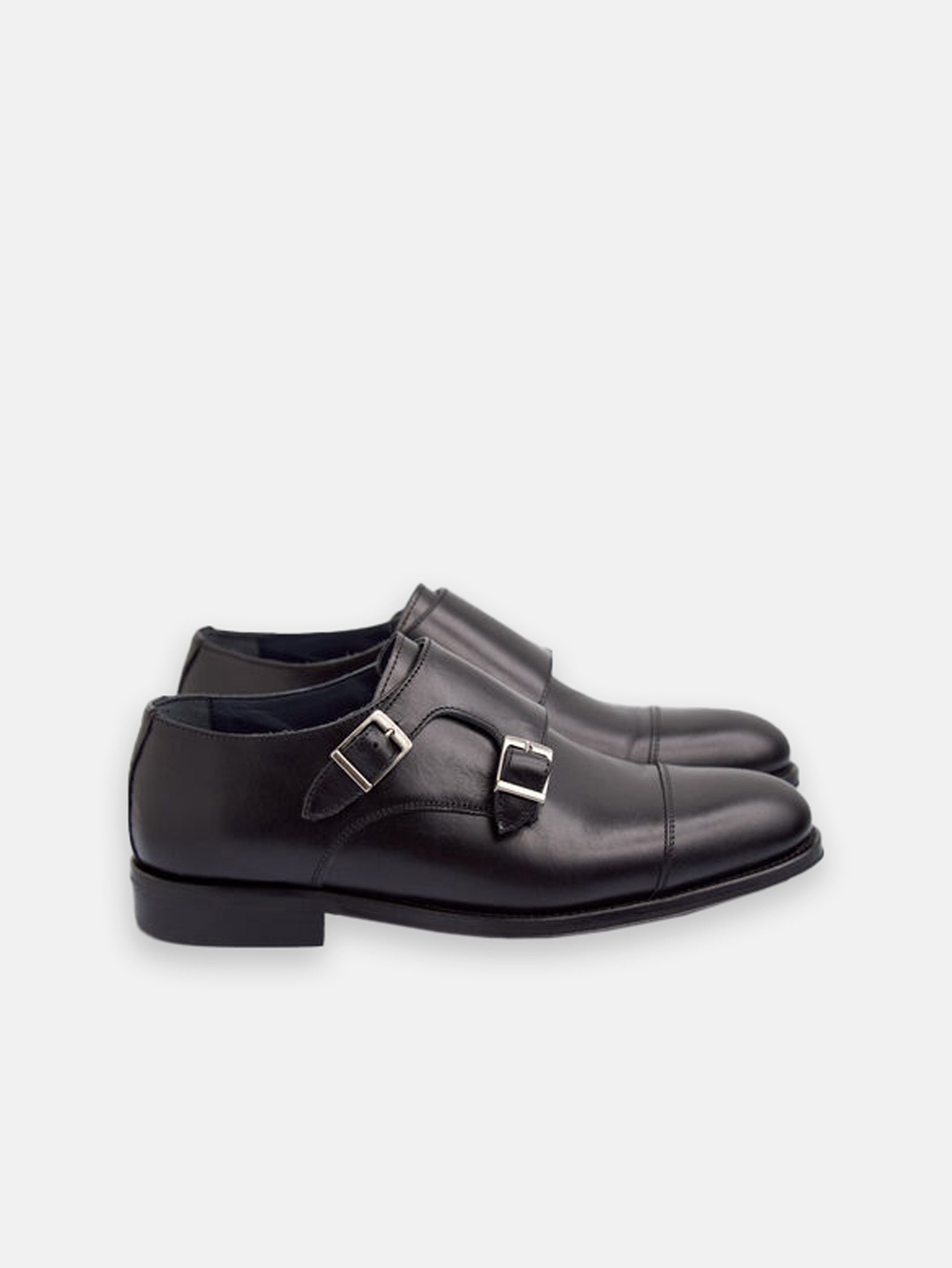 Zapato vestir monkstrap piel negro