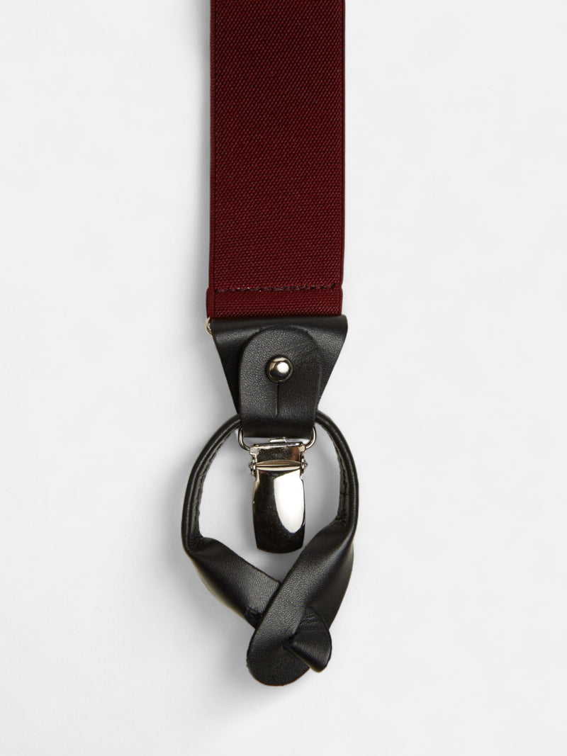 Silbon multicolor suspenders