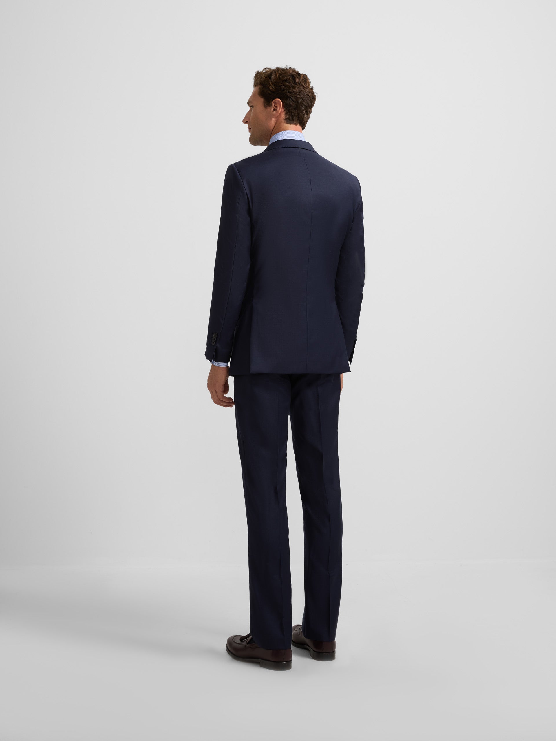Blazer de fato essential azul médio