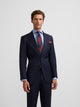 Blazer de fato essential azul médio