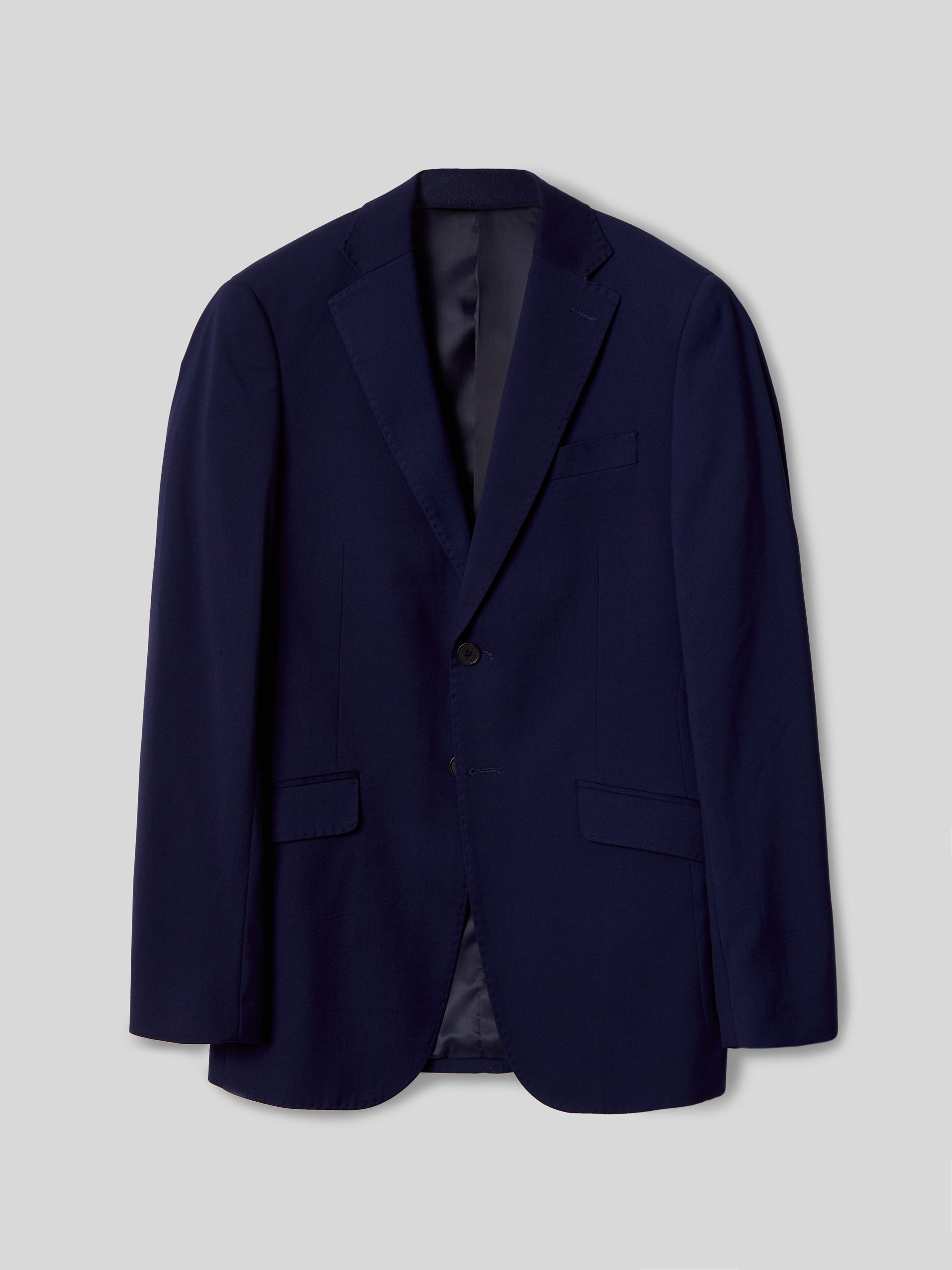 Blazer de fato essential azul médio