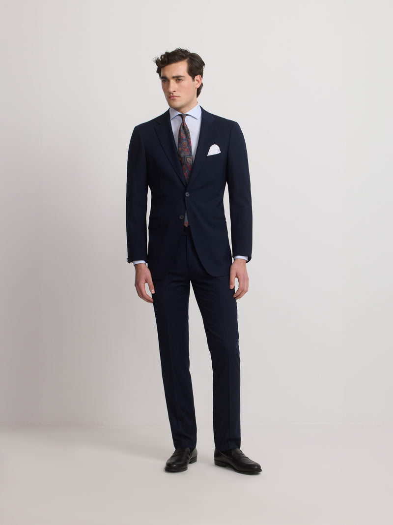 Americana traje natural stretch azul claro
