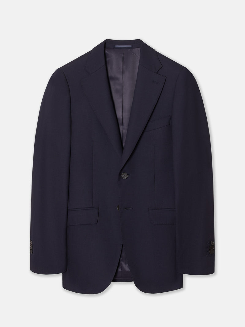 Americana traje estructura azul marino