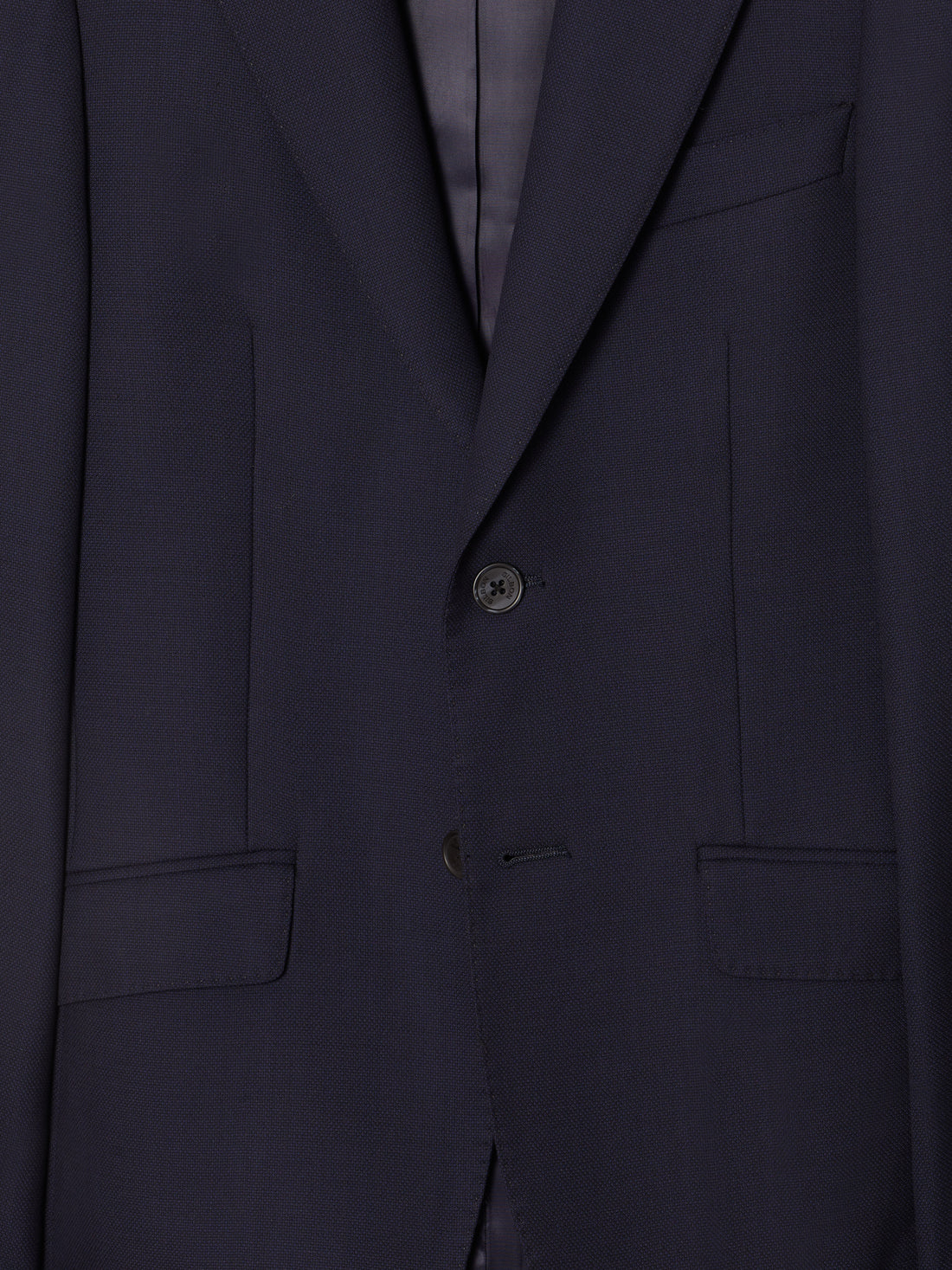 Americana traje estructura azul marino