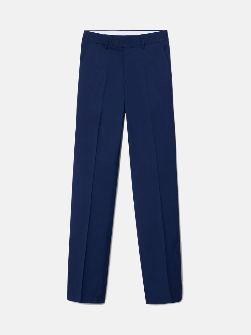 Essential medium blue suit trousers