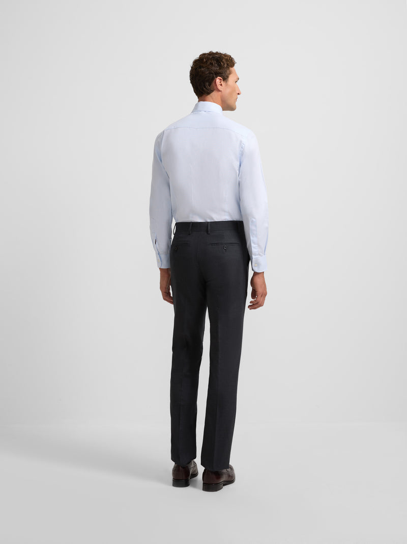 Pantalon de costume stretch naturel gris
