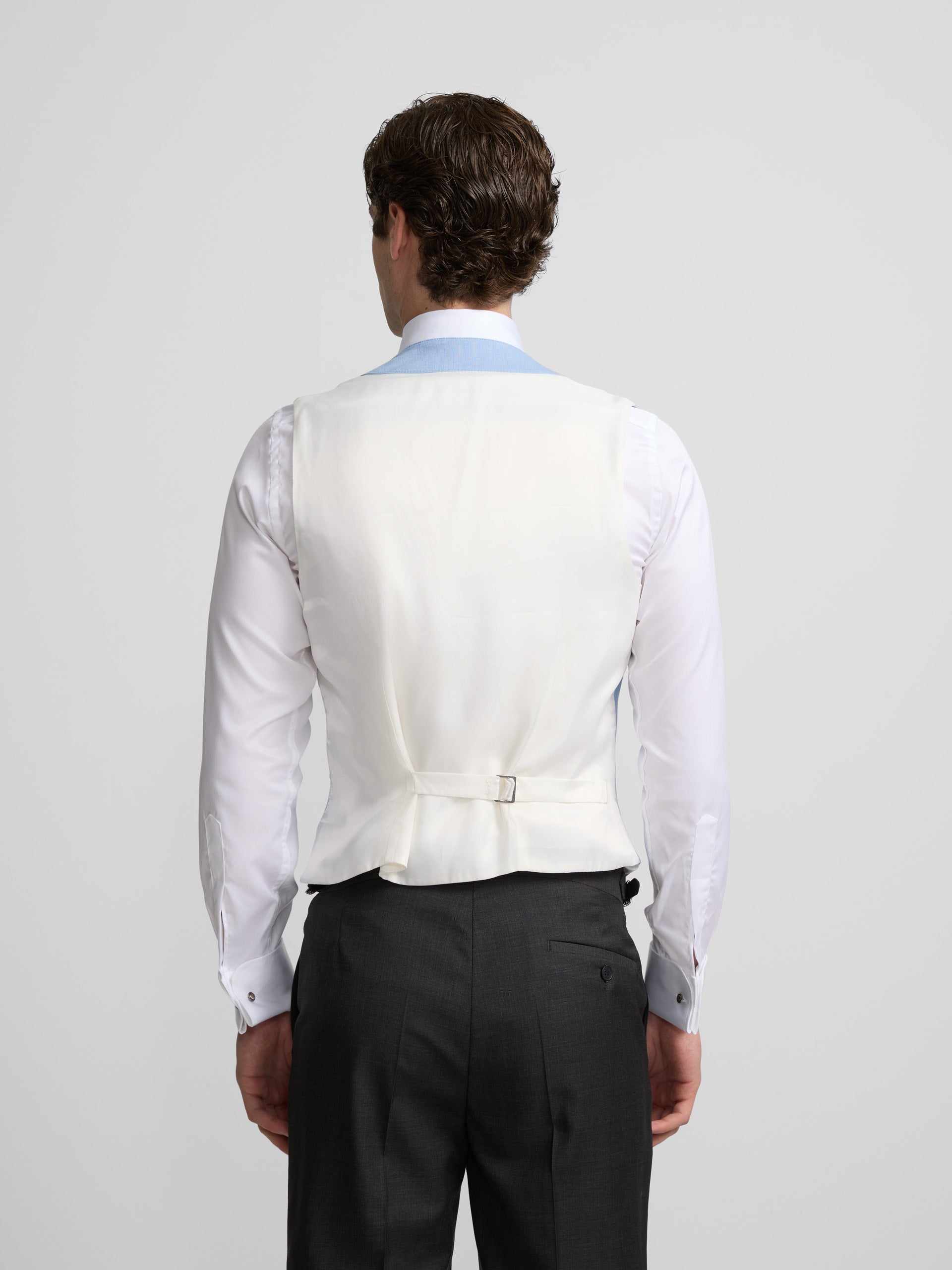 Chaleco chaque cuello clasico azafata