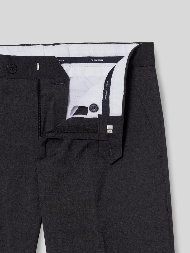 Pantalon vestir classic gris marengo