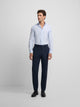 Pantalon vestir classic azul medio