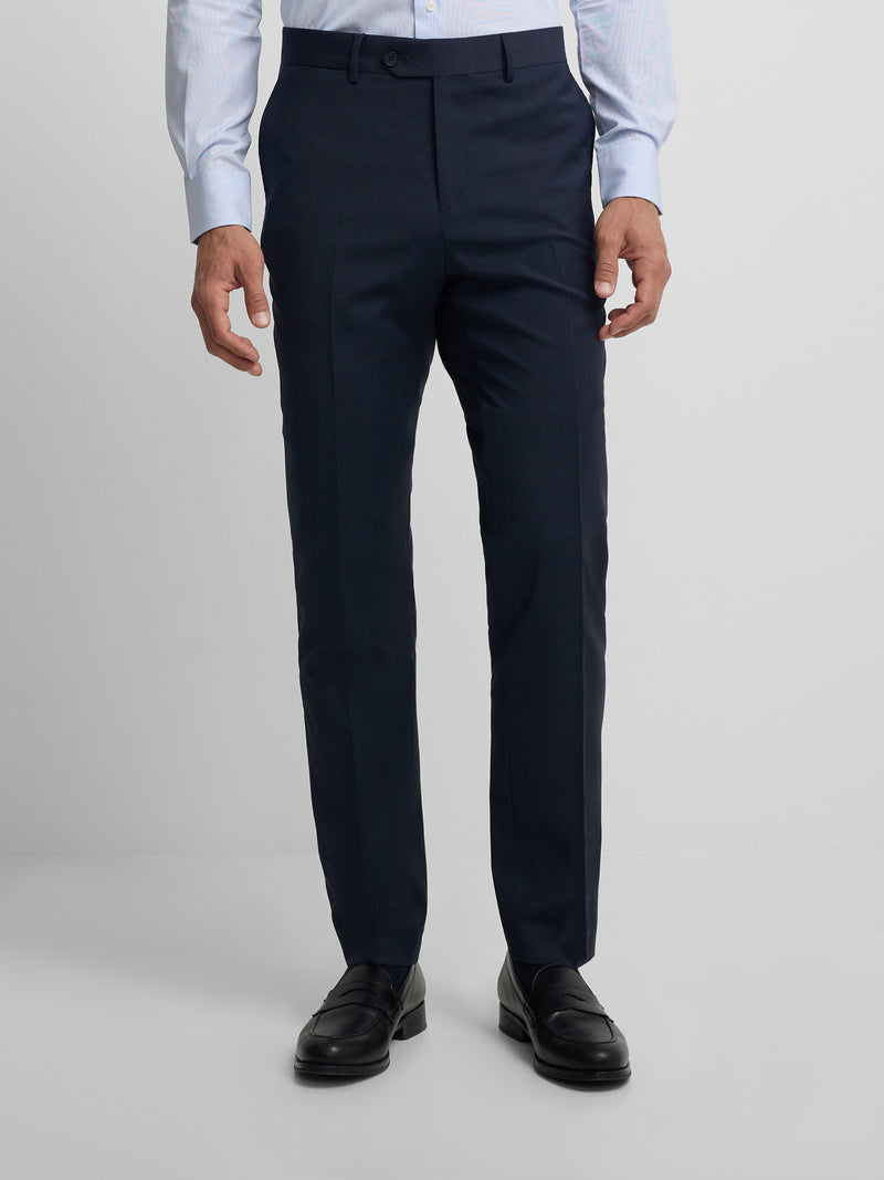 Classic medium blue dress trousers