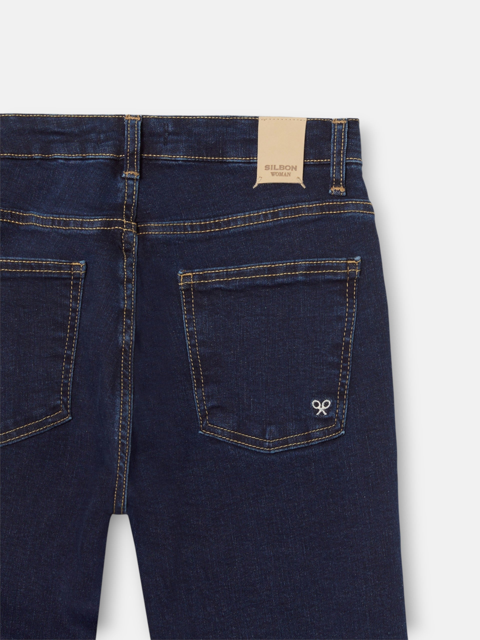Pantalon woman boot cut azul marino
