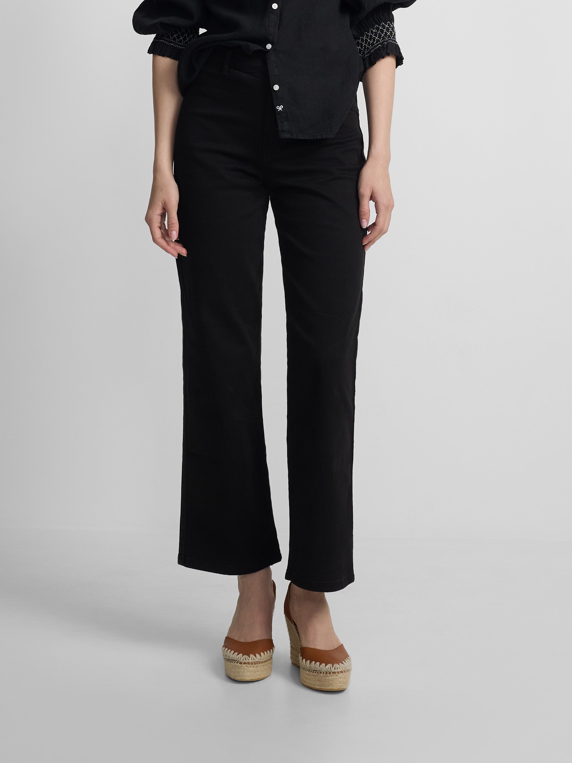 Pantalon culotte noir