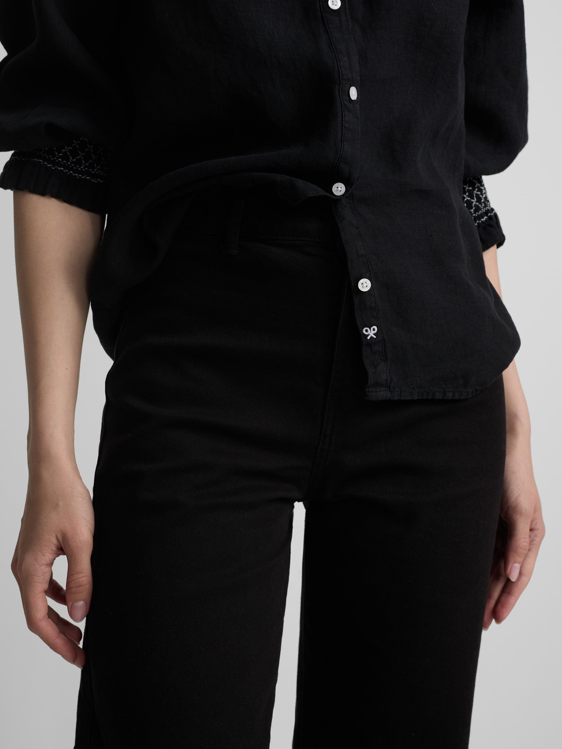 Pantalon culotte noir
