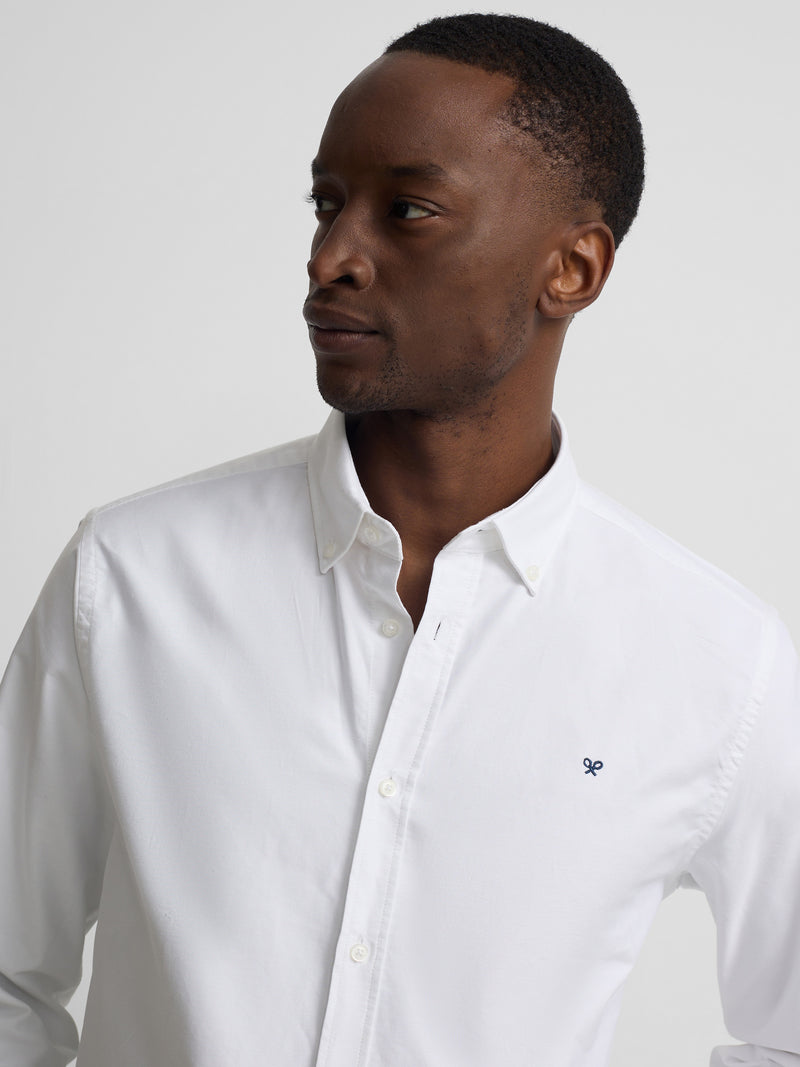 Chemise sport oxford blanche
