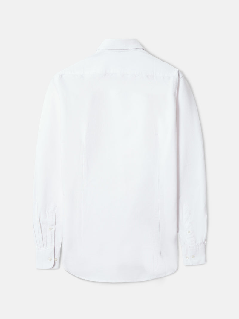 Camisa sport oxford cutaway blanca