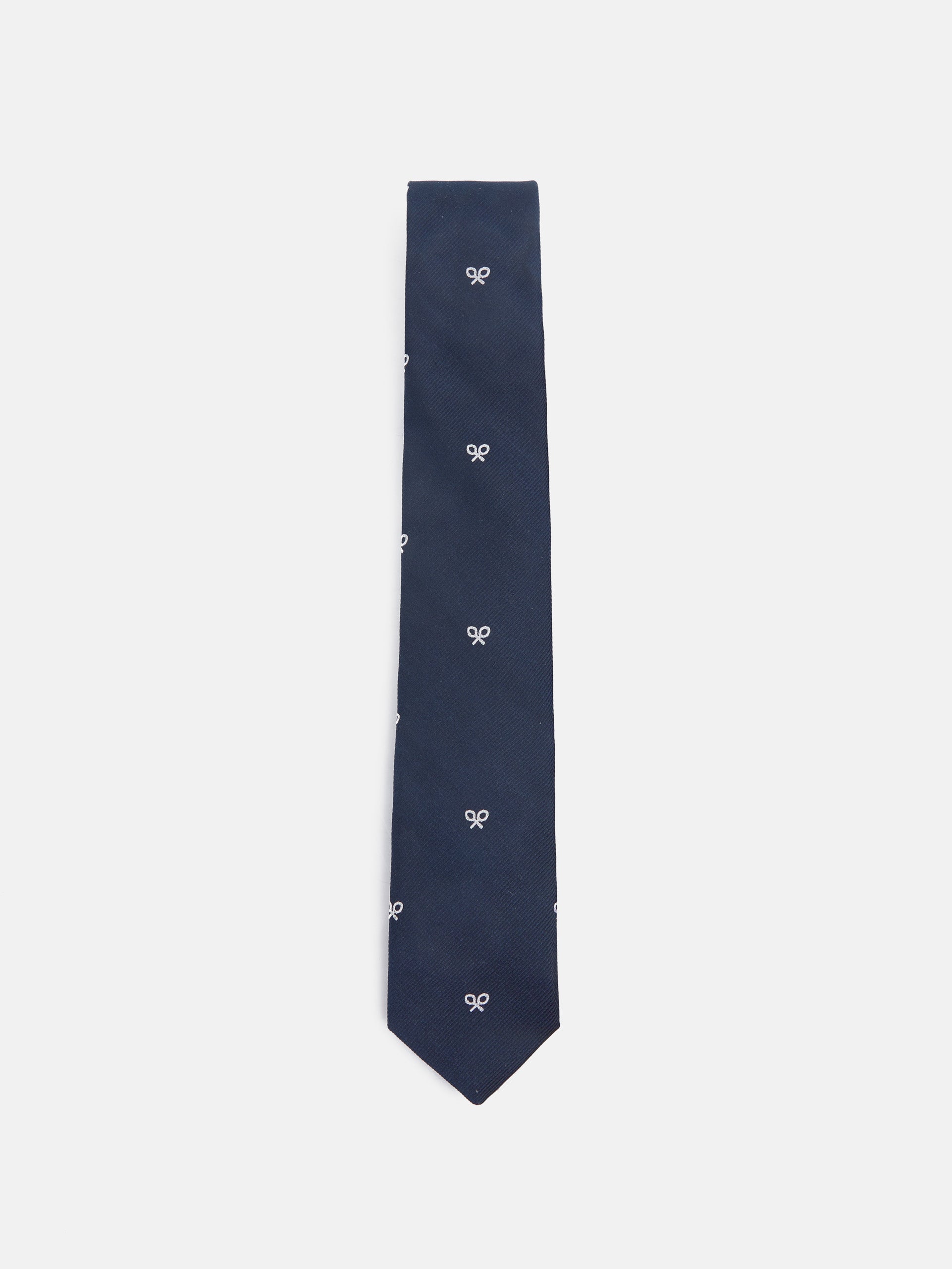 Corbata kids raquetas blancas