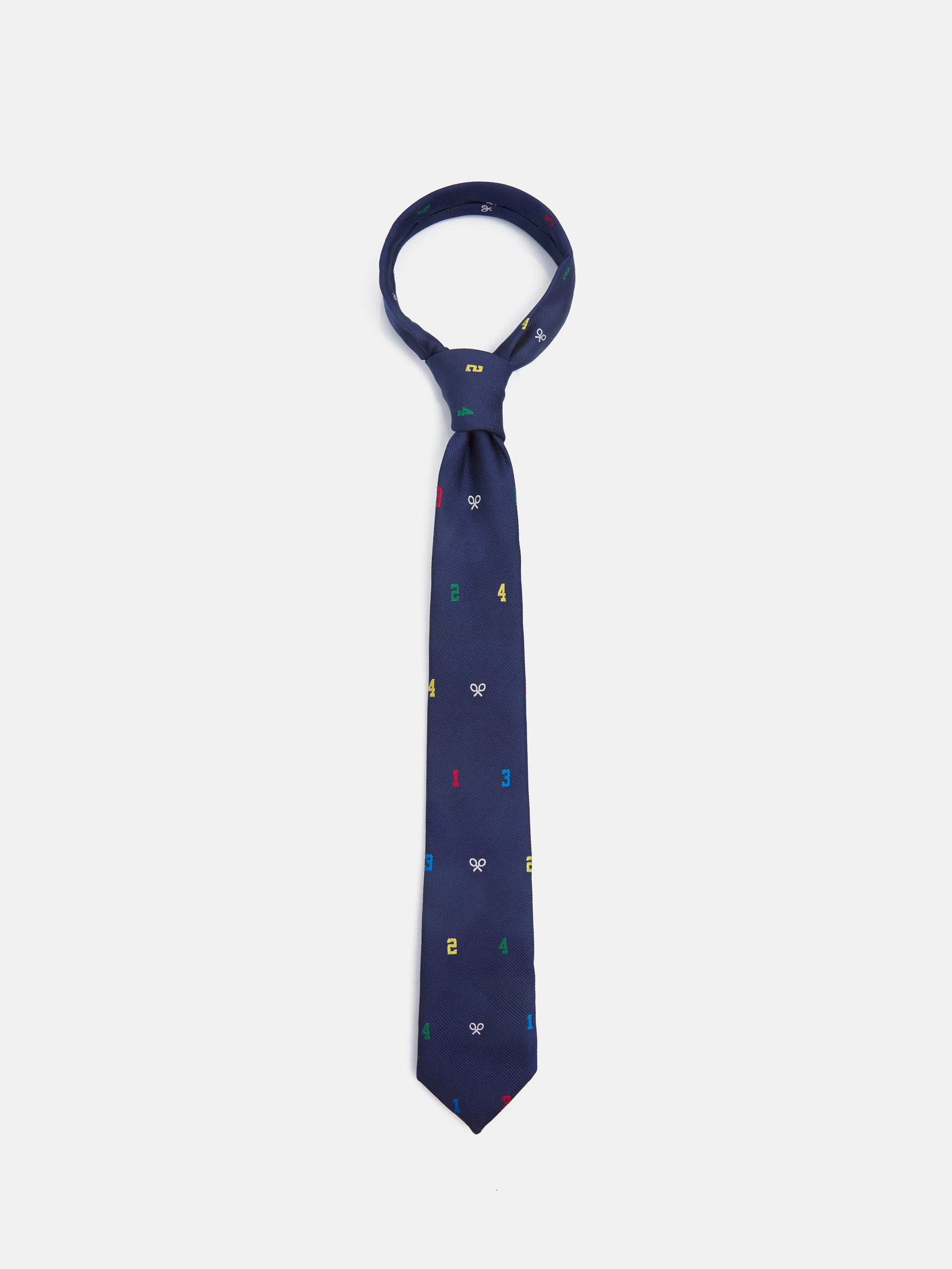 Corbata kids raquetas y numeros