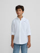 Chemise sport enfant classique oxford blanche