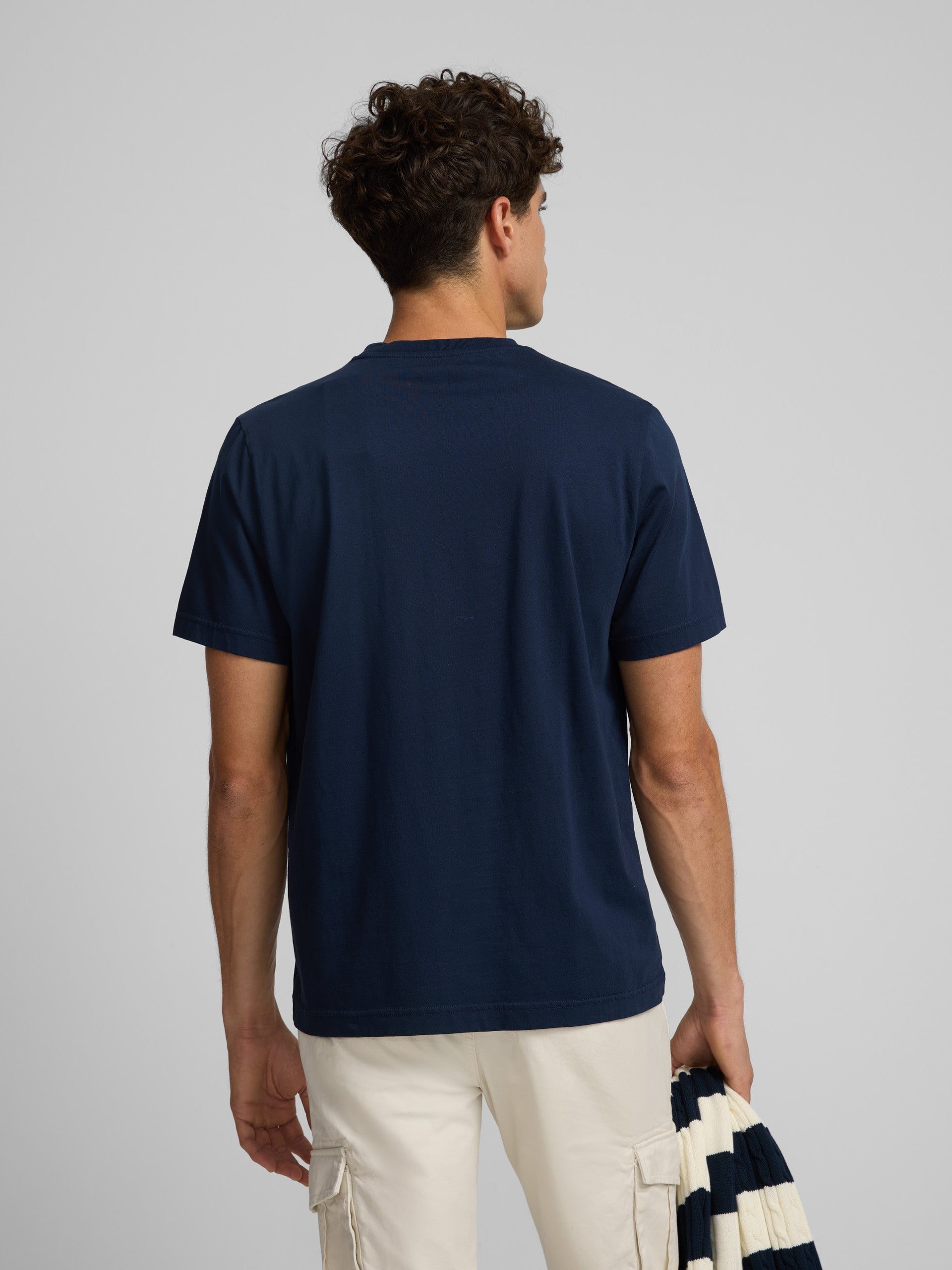 Pack 2x camiseta miniraqueta blanca marina