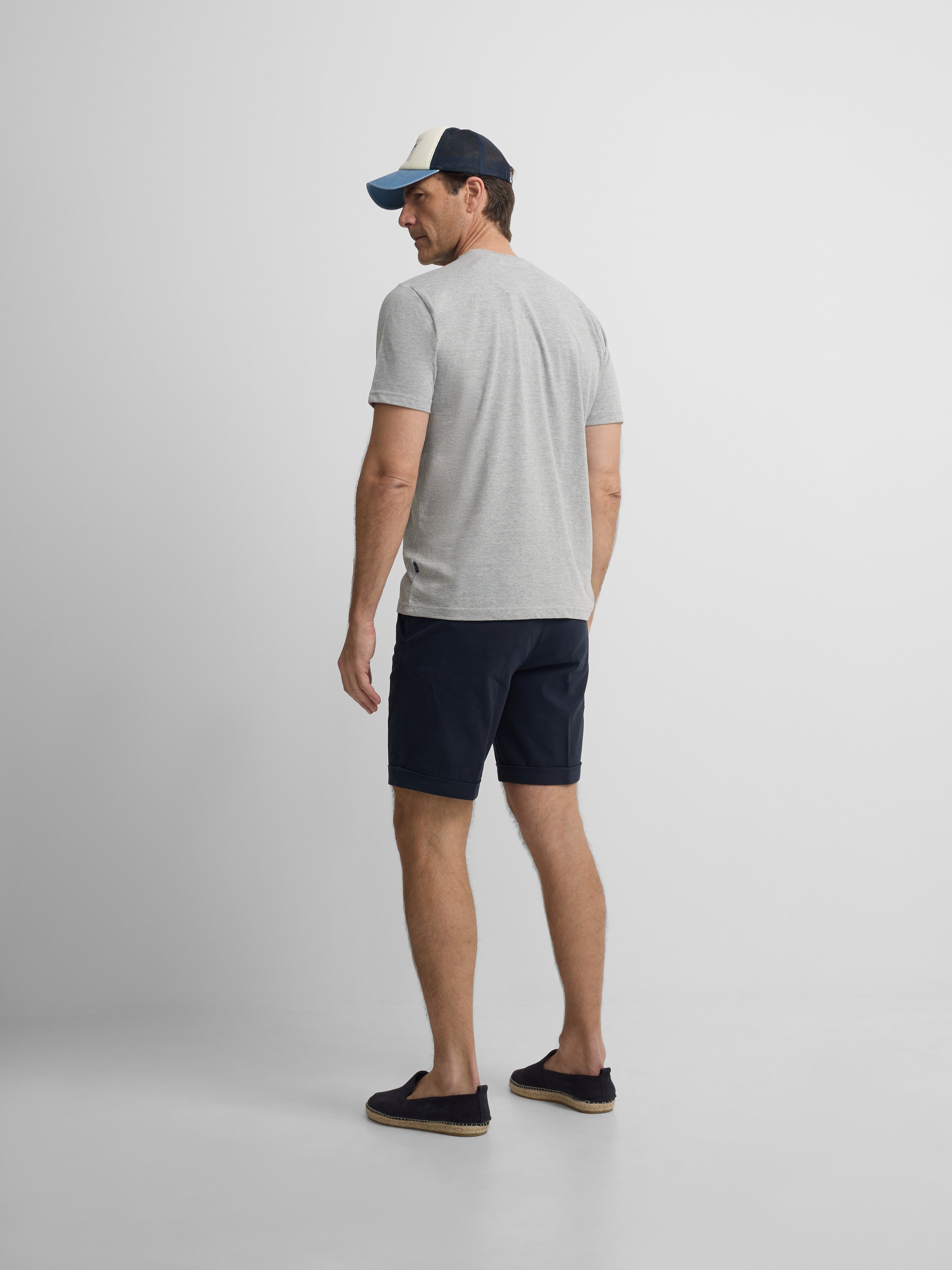 Silbon mini logo grey t-shirt