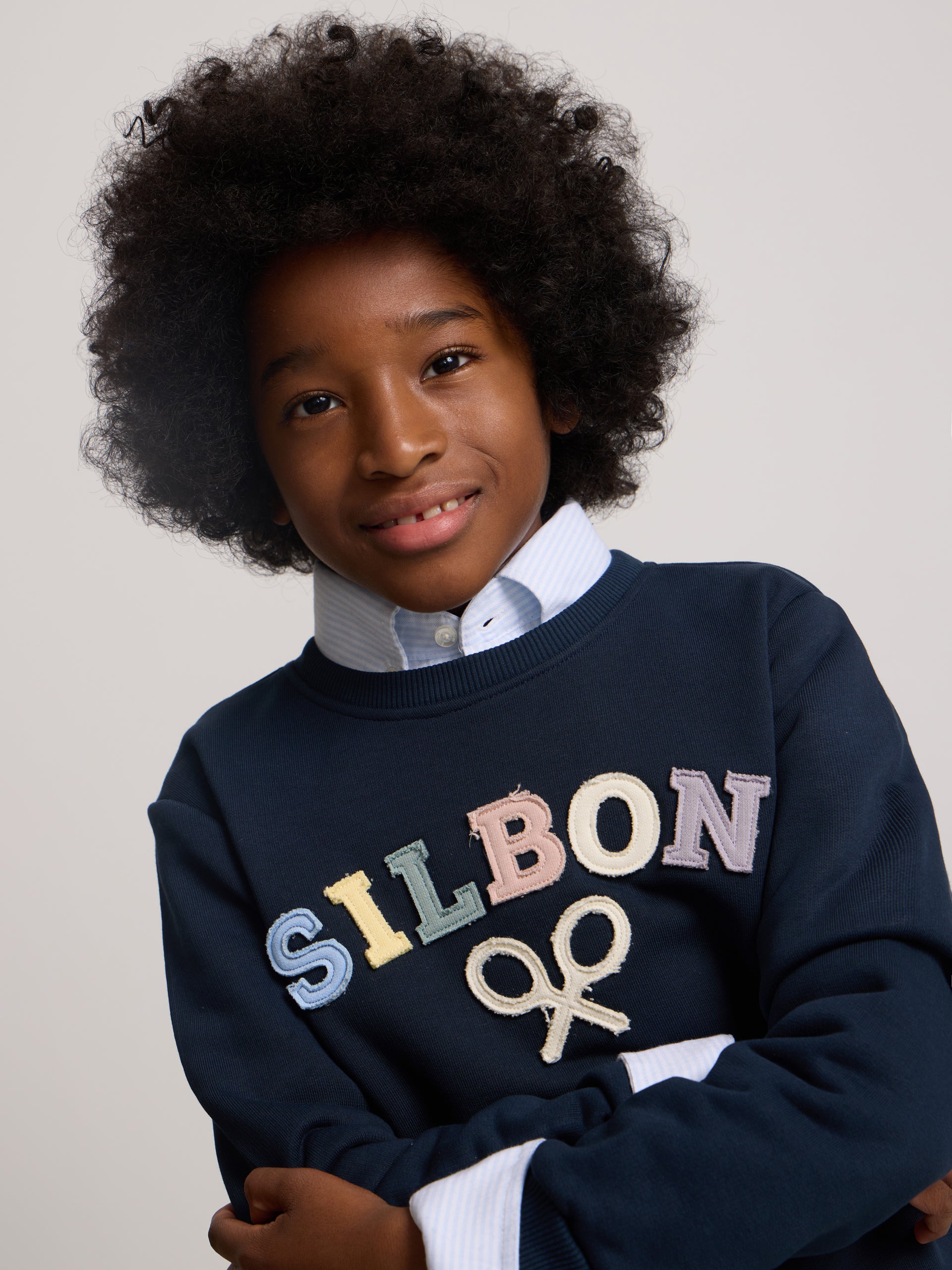 Sudadera kids raqueta media multicolor