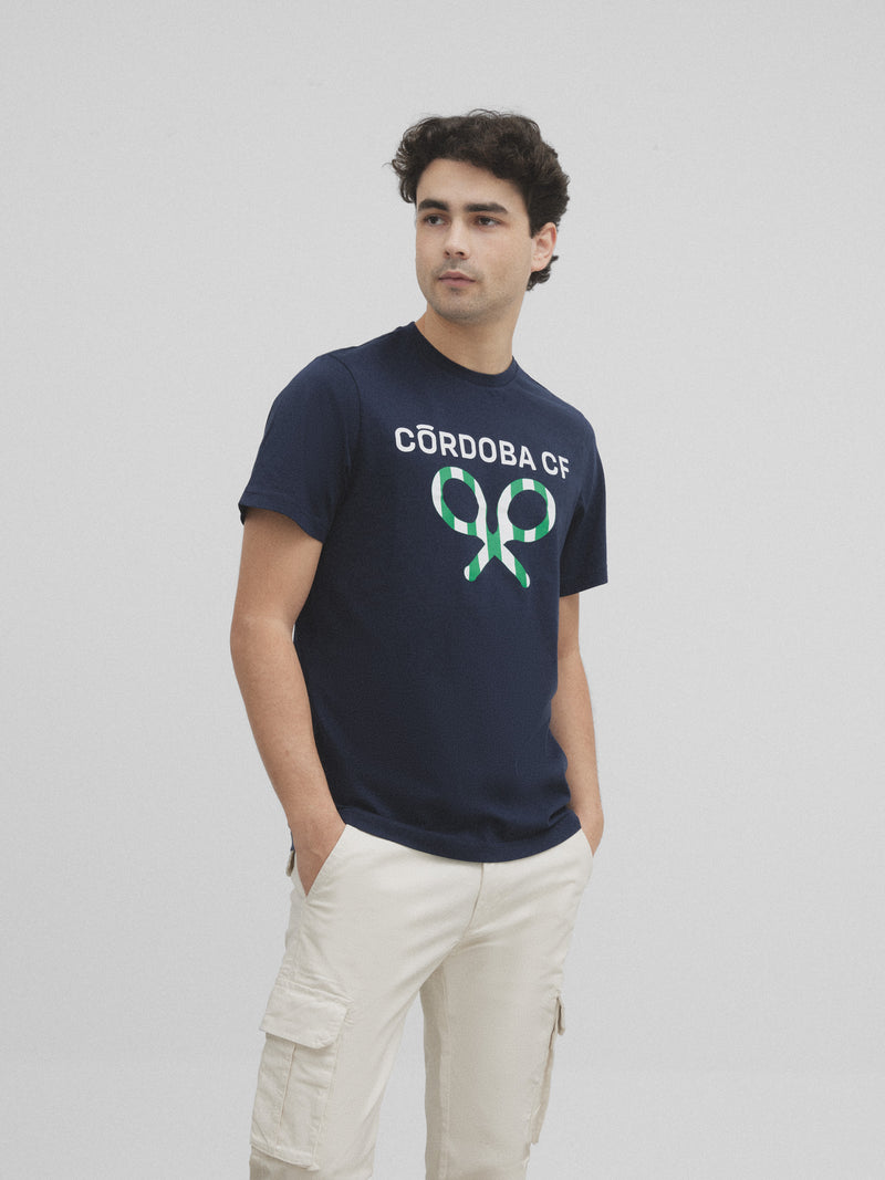 T-shirt Cordoue CF bleu marine