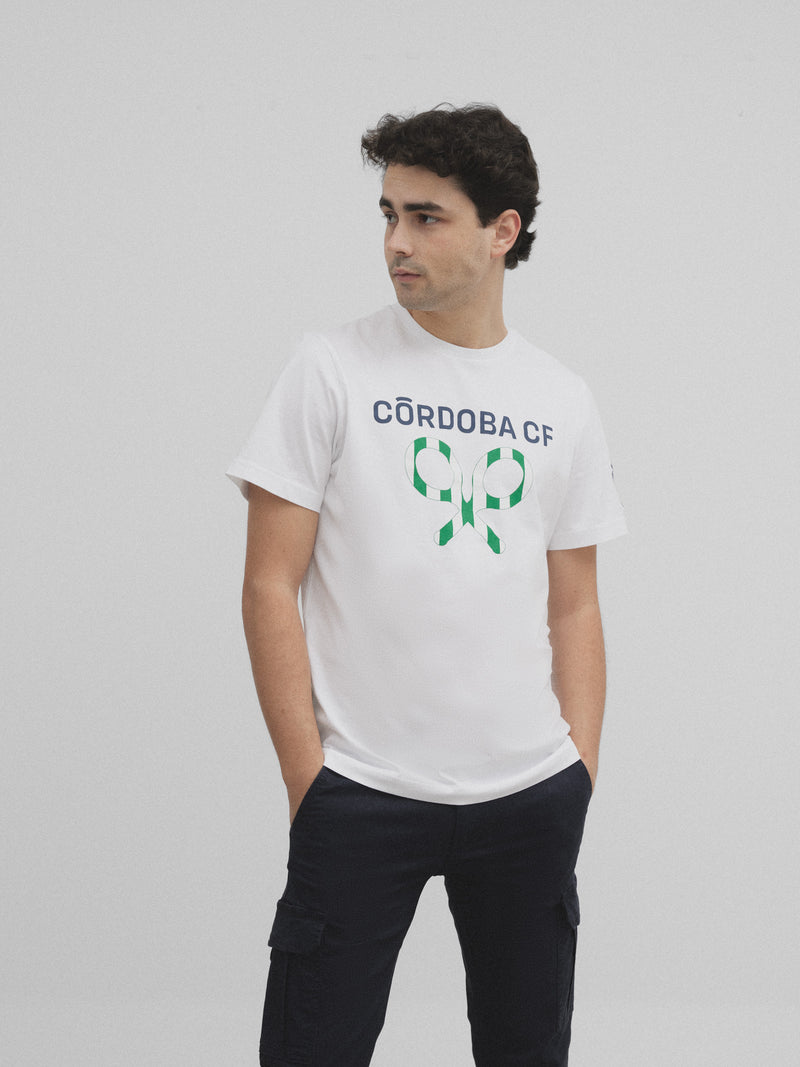 T-shirt Cordoue CF blanche