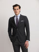 Classic gray herringbone suit jacket