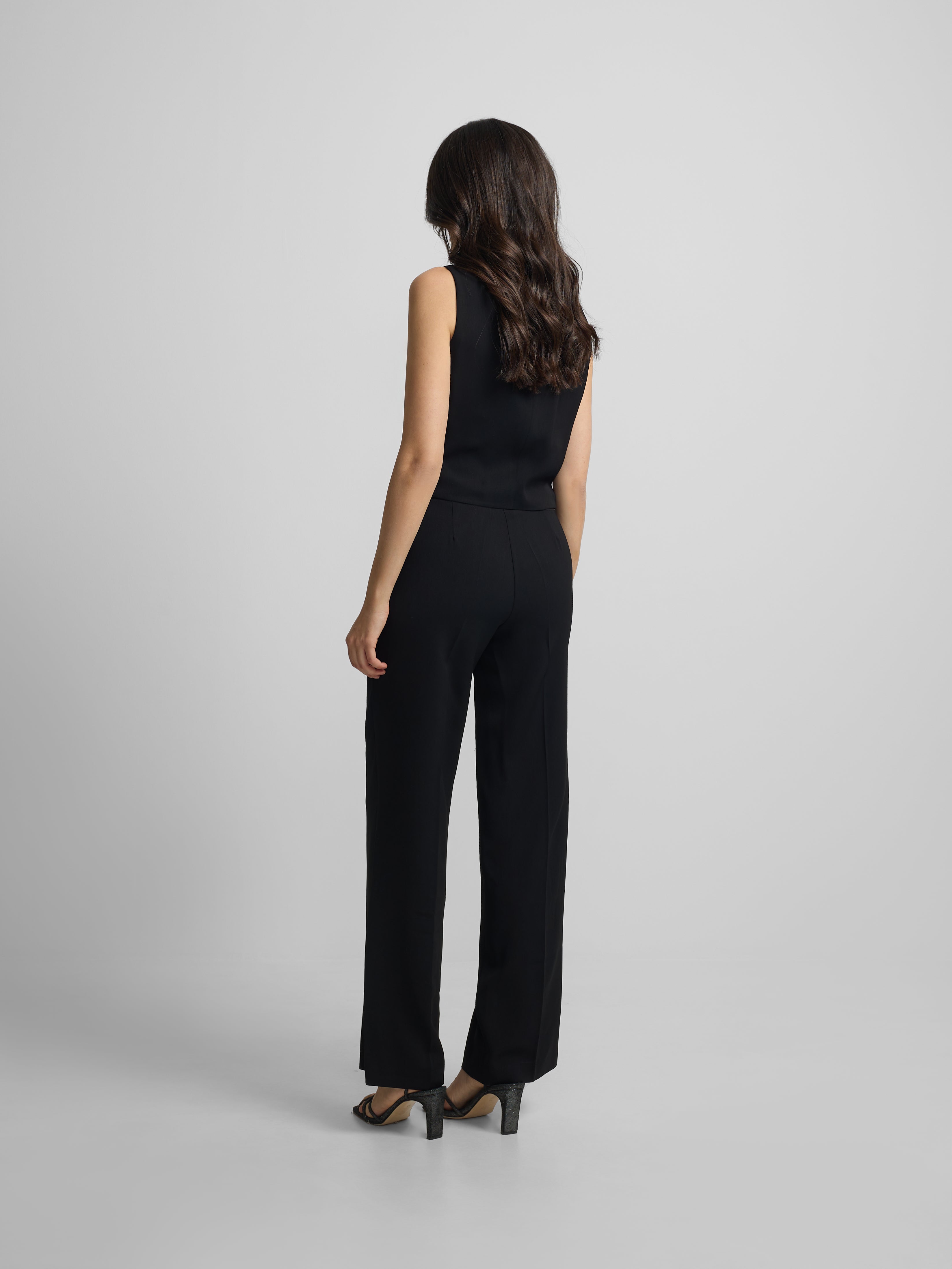 Pantalon woman clasico negro
