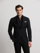 Classic black suit jacket