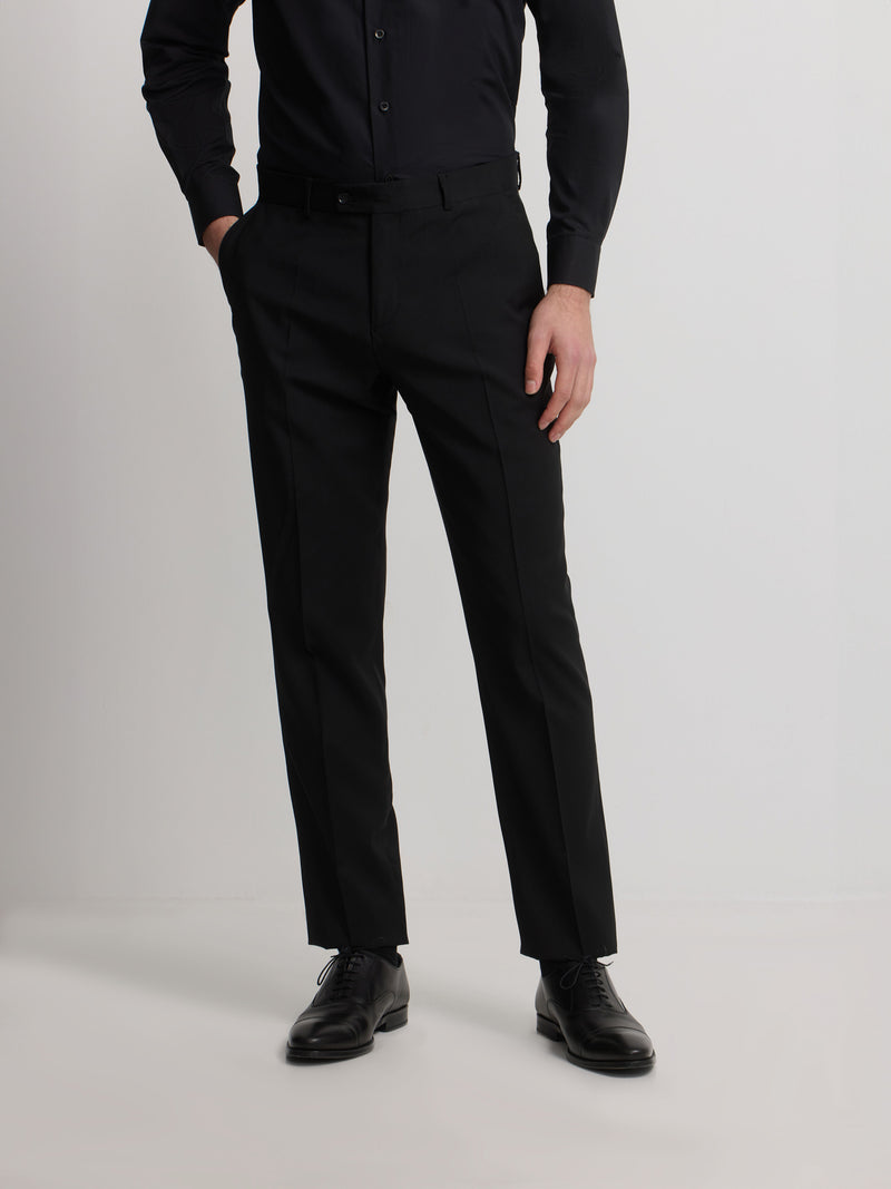 Pantalon de costume classique noir