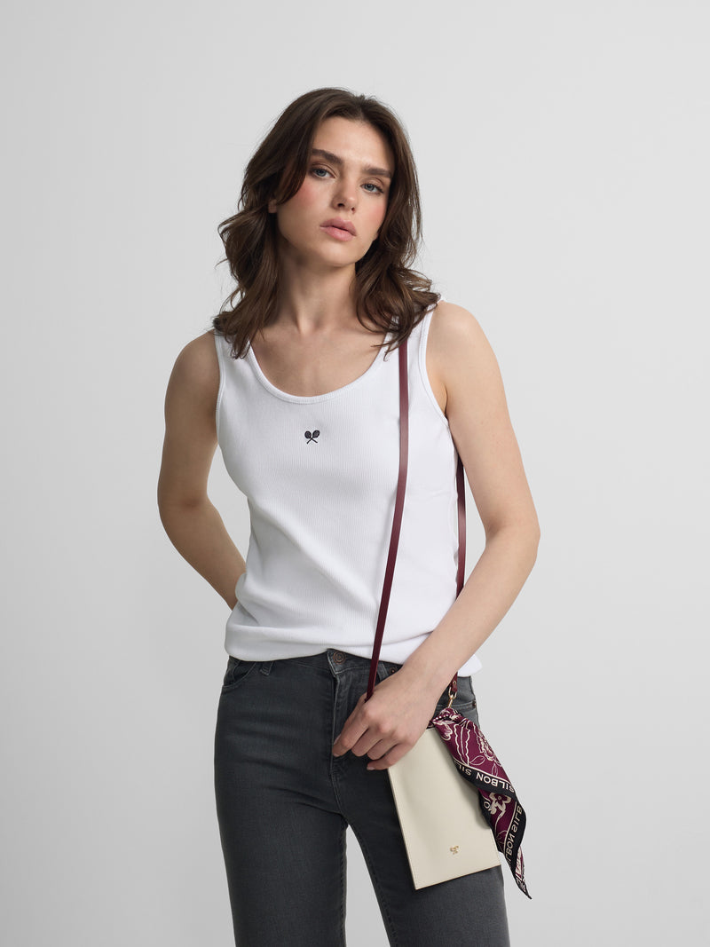 White women's tank top