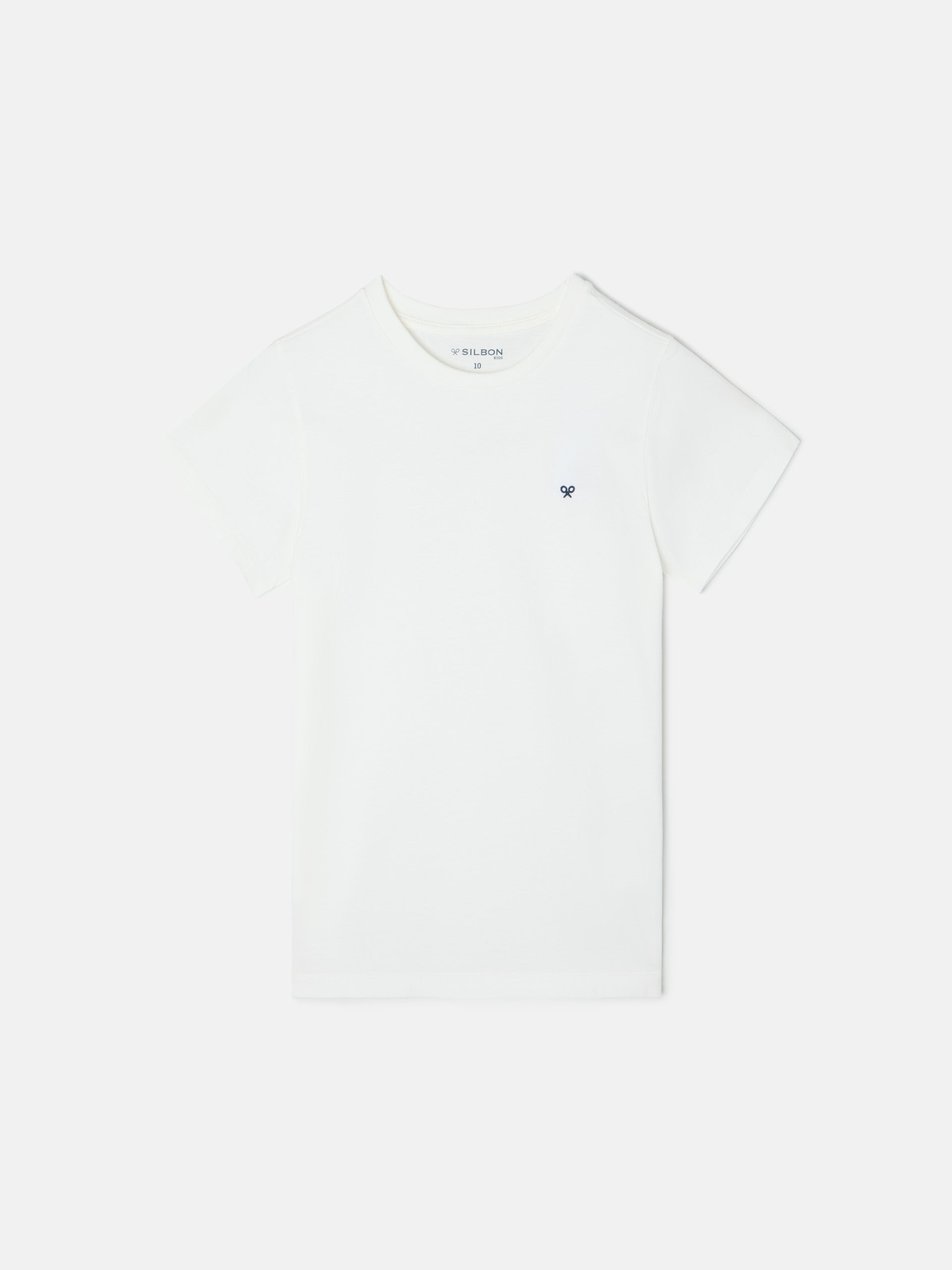 T-shirt kids minilogo branca