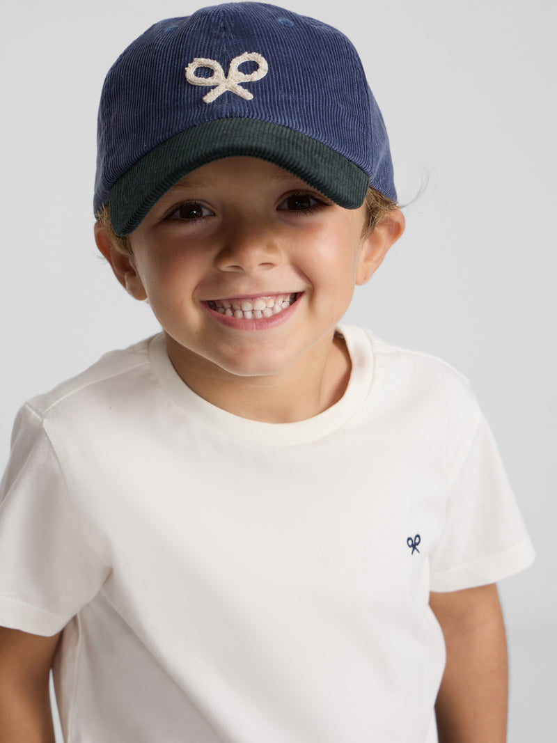 T-shirt kids minilogo branca