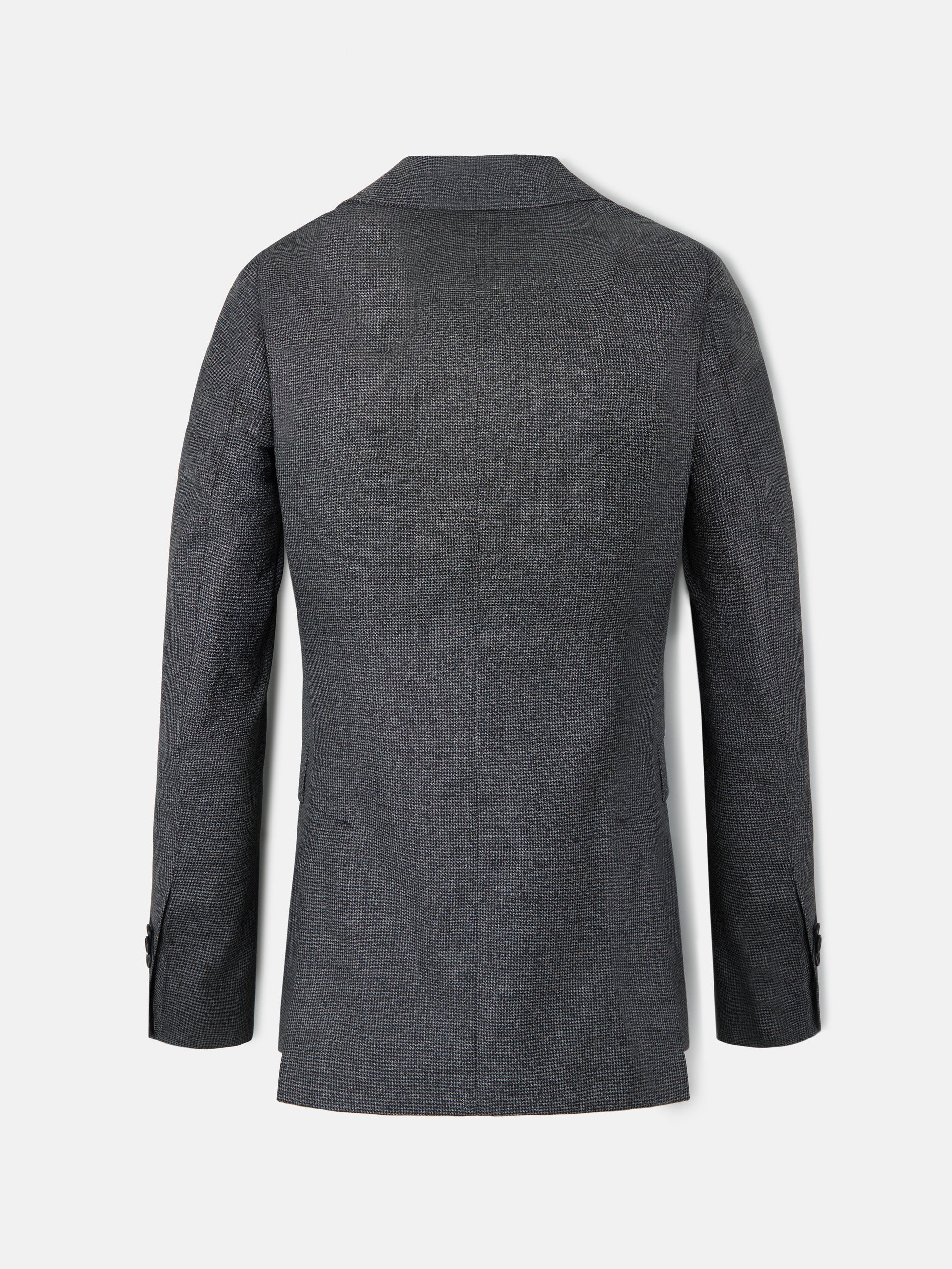 Americana traje pata de gallo gris