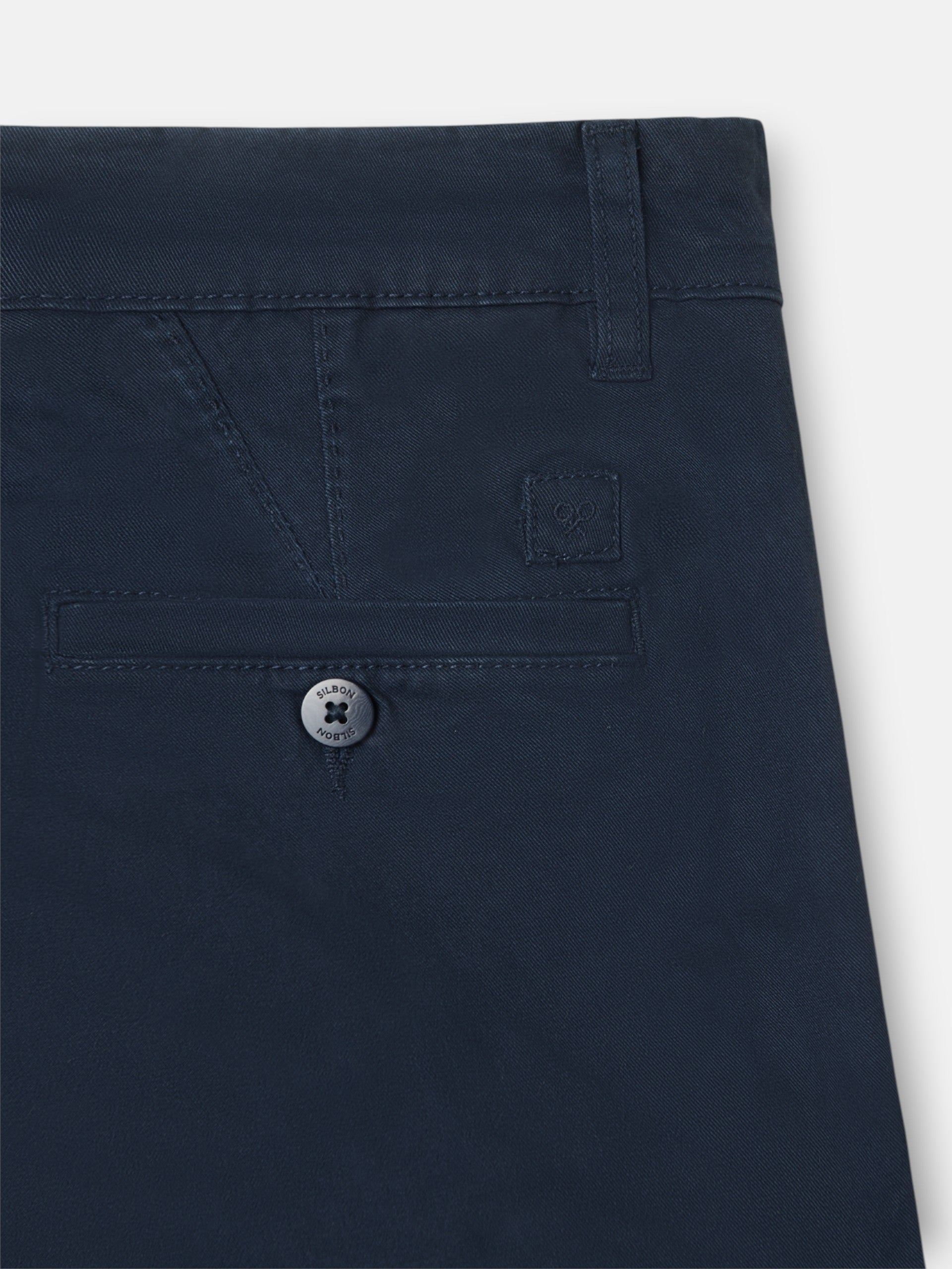 Pantalon cargo casual azul marino