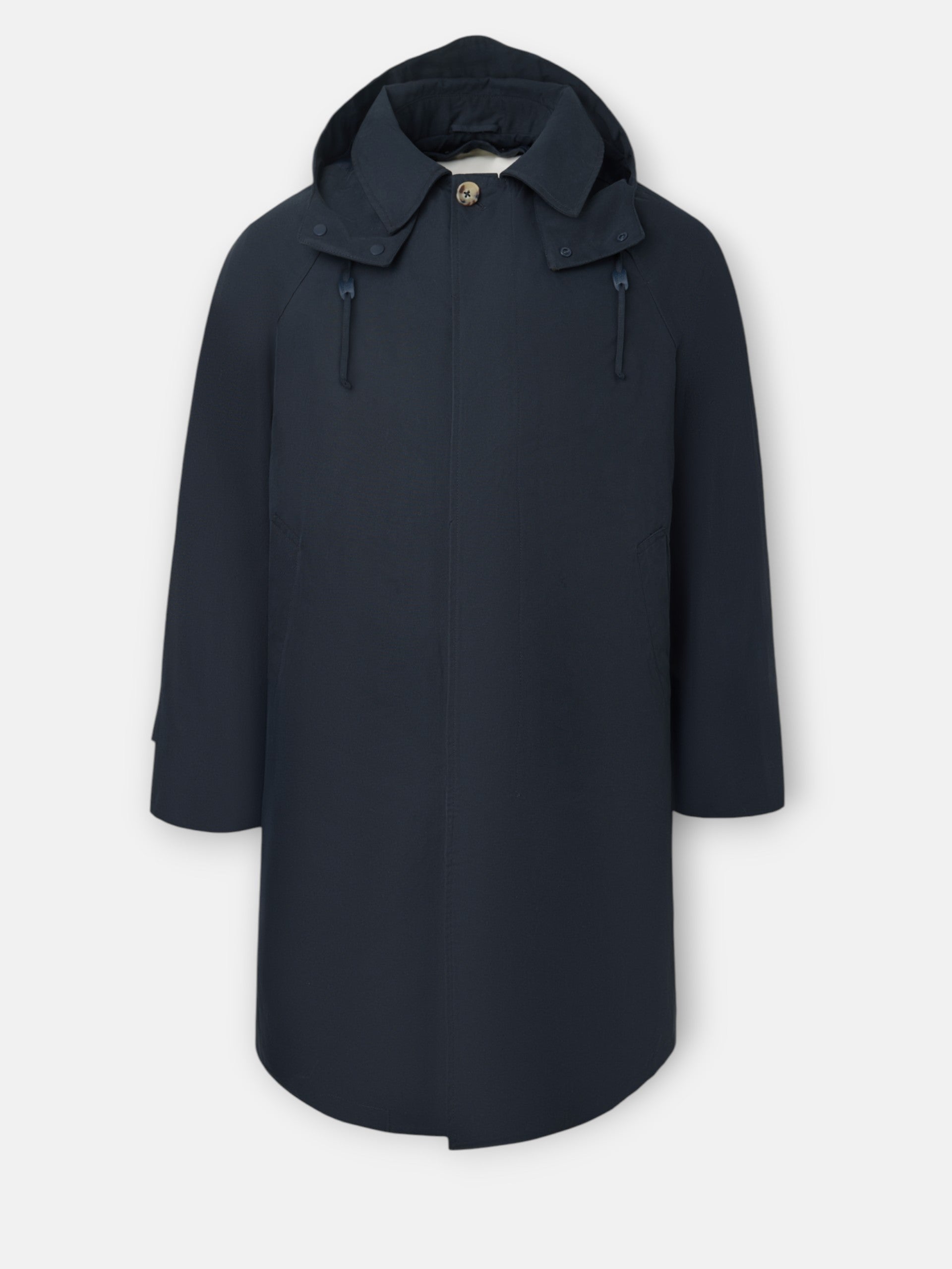 Gabardina azul marino