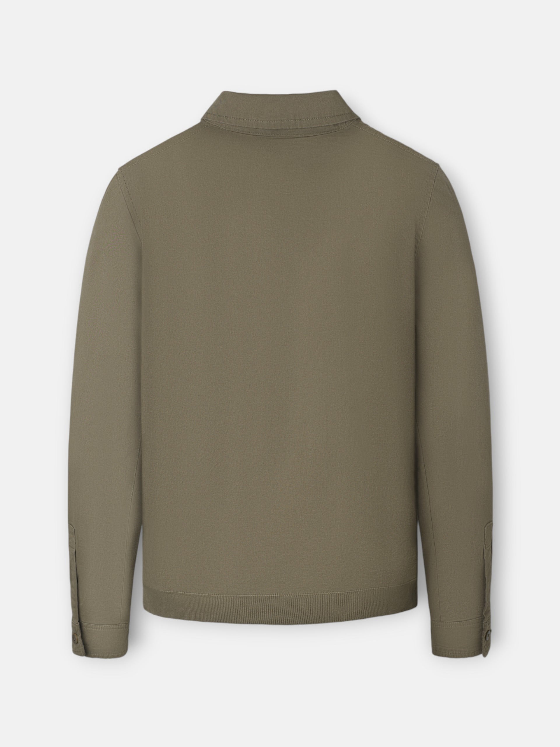 Garment dye khaki jacket