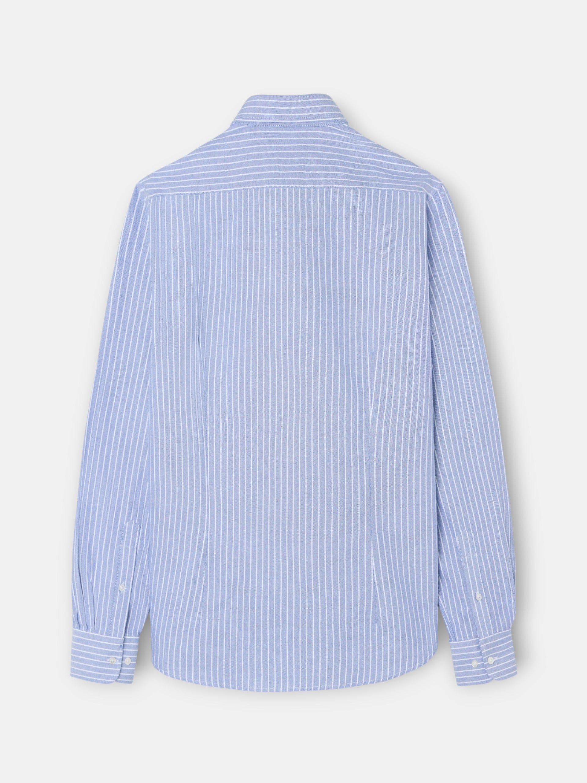 Camisa sport oxford navy raya fina blanca