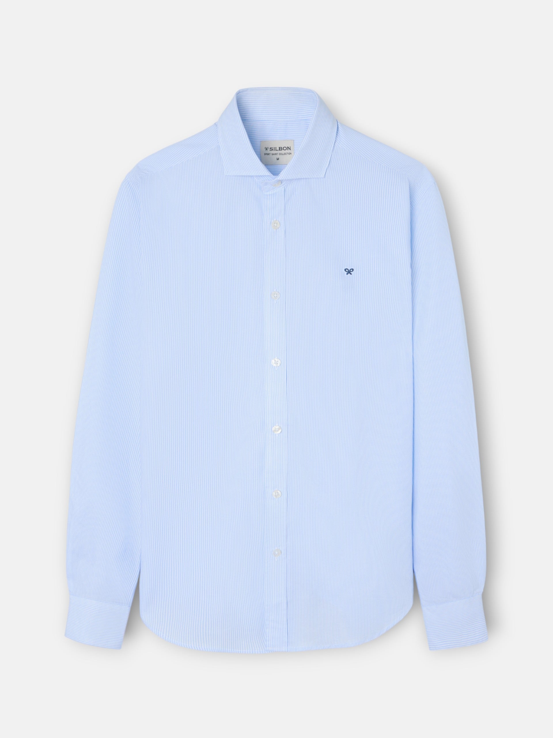 Camisa sport classic raya celeste
