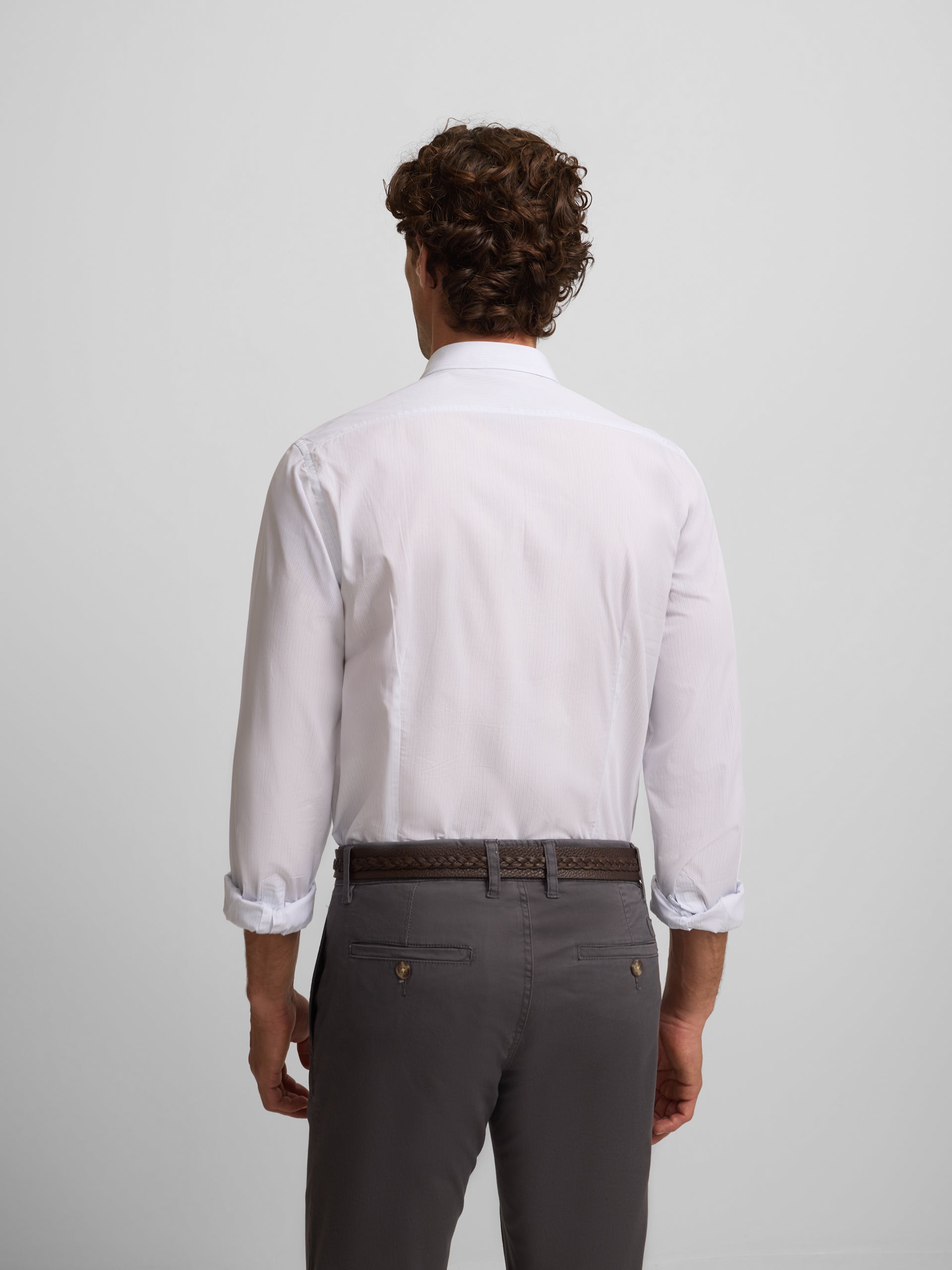 Camisa sport classic mini raya celeste