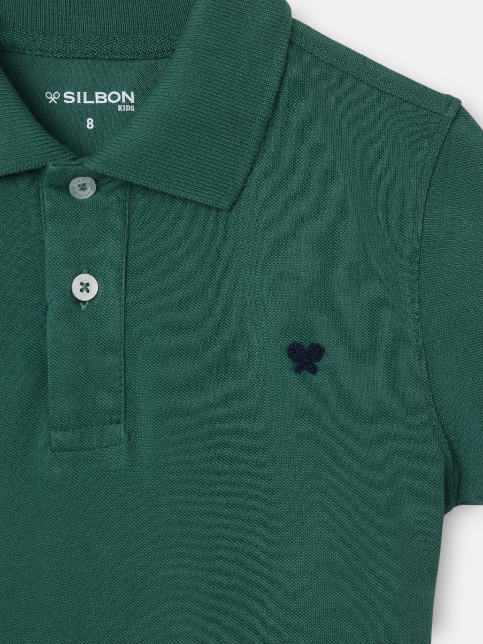 Polo kids clasico raqueta verde