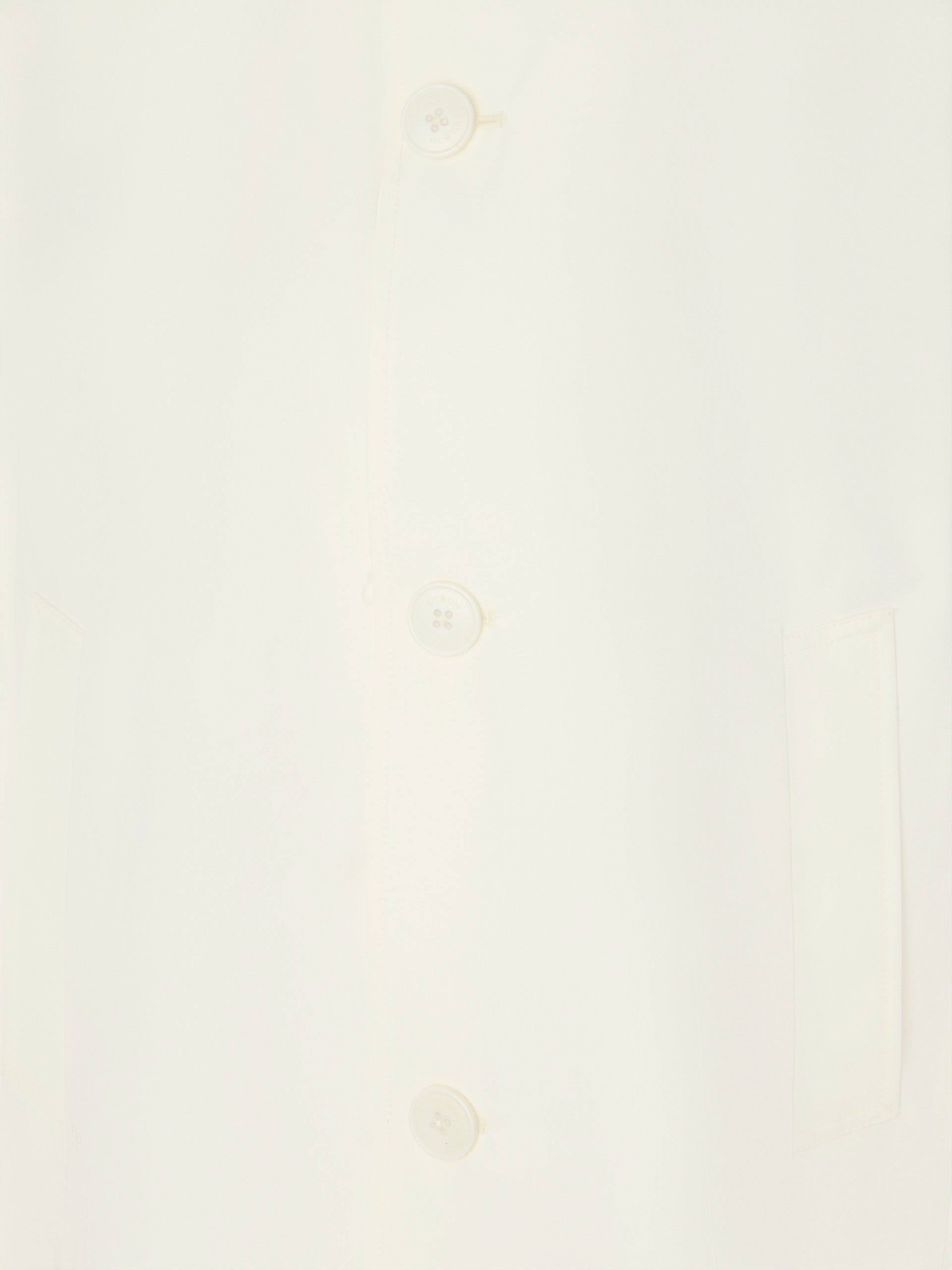 Gabardina corta beige